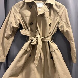 Khaki trench coat